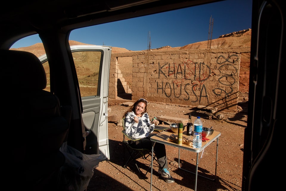 Comiendo En Las Calles De Ouarzazate Y Ait Ben Haddou, Los Escenarios De Película