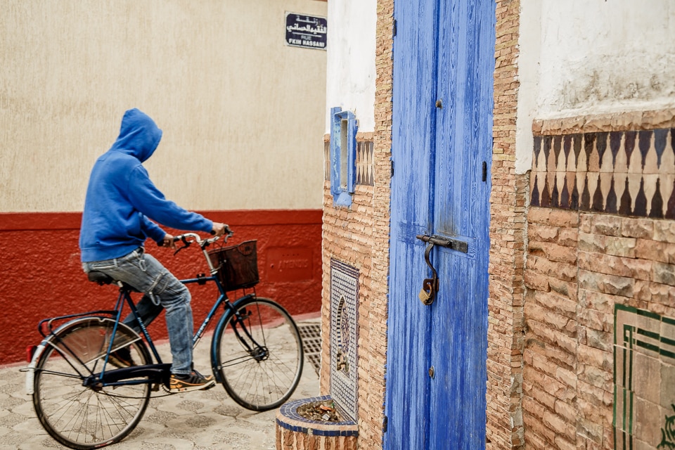 Asilah Marruecos Bici