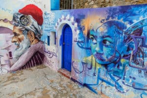 Murales En Las Calles De Asilah