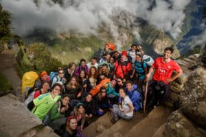 Foto De Grupo En Machu Picchu