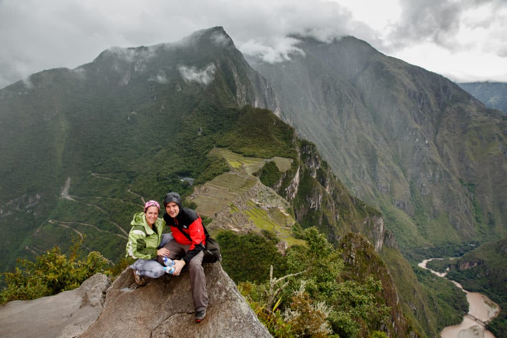 Aitor & Laura en Machu Picchu