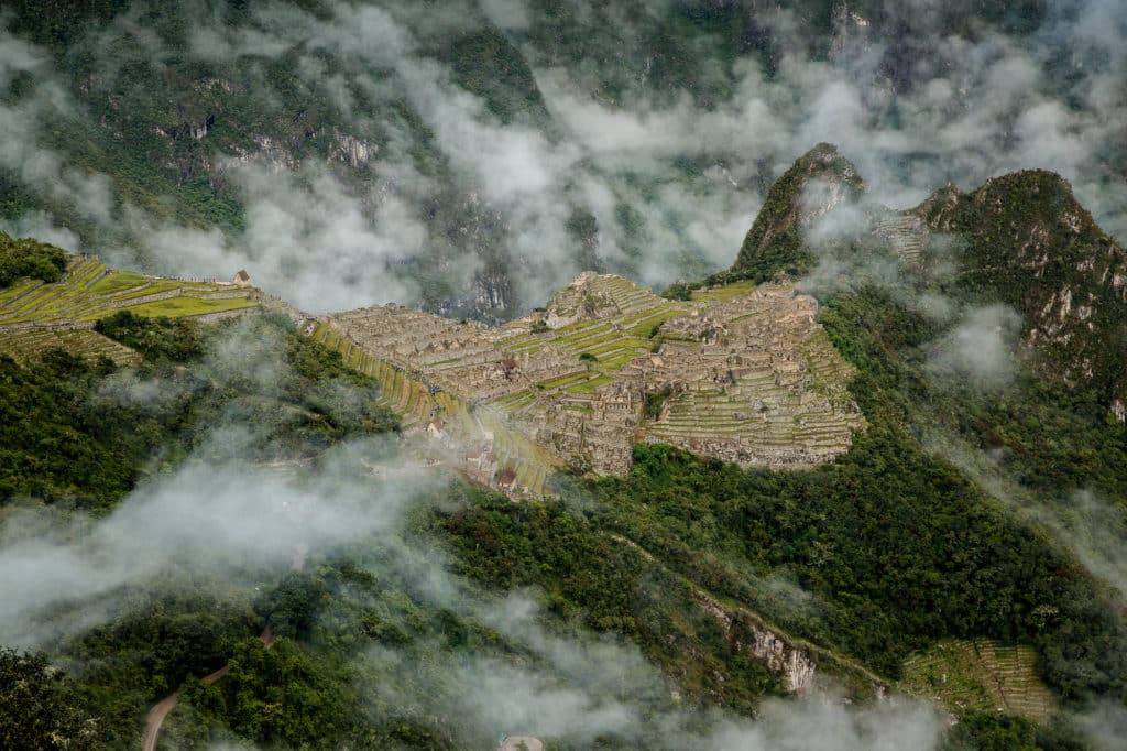 Panorámica de las Ruinas de Machu Picchu